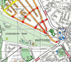 Cassiobury Parking Small 